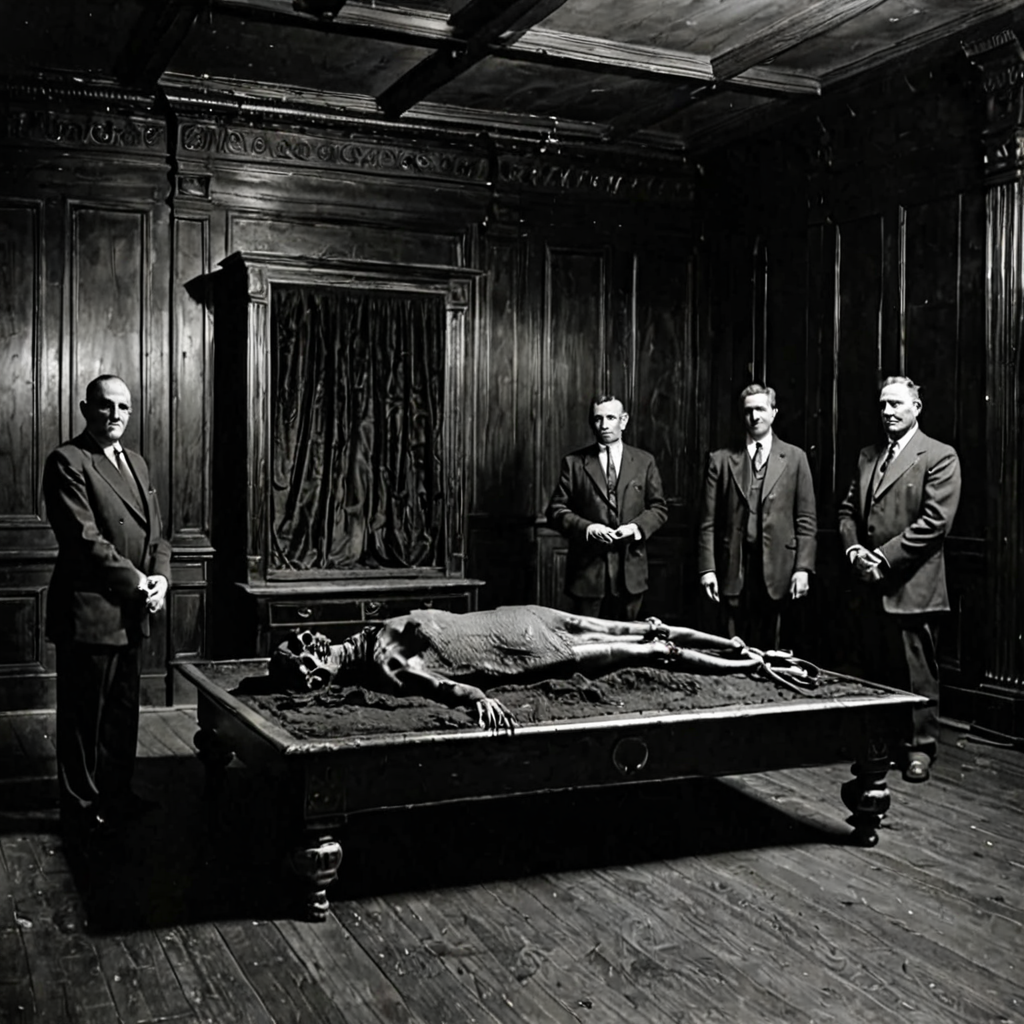 AI-generated surreal art for: Minutes of the Somnus Infernal Collective