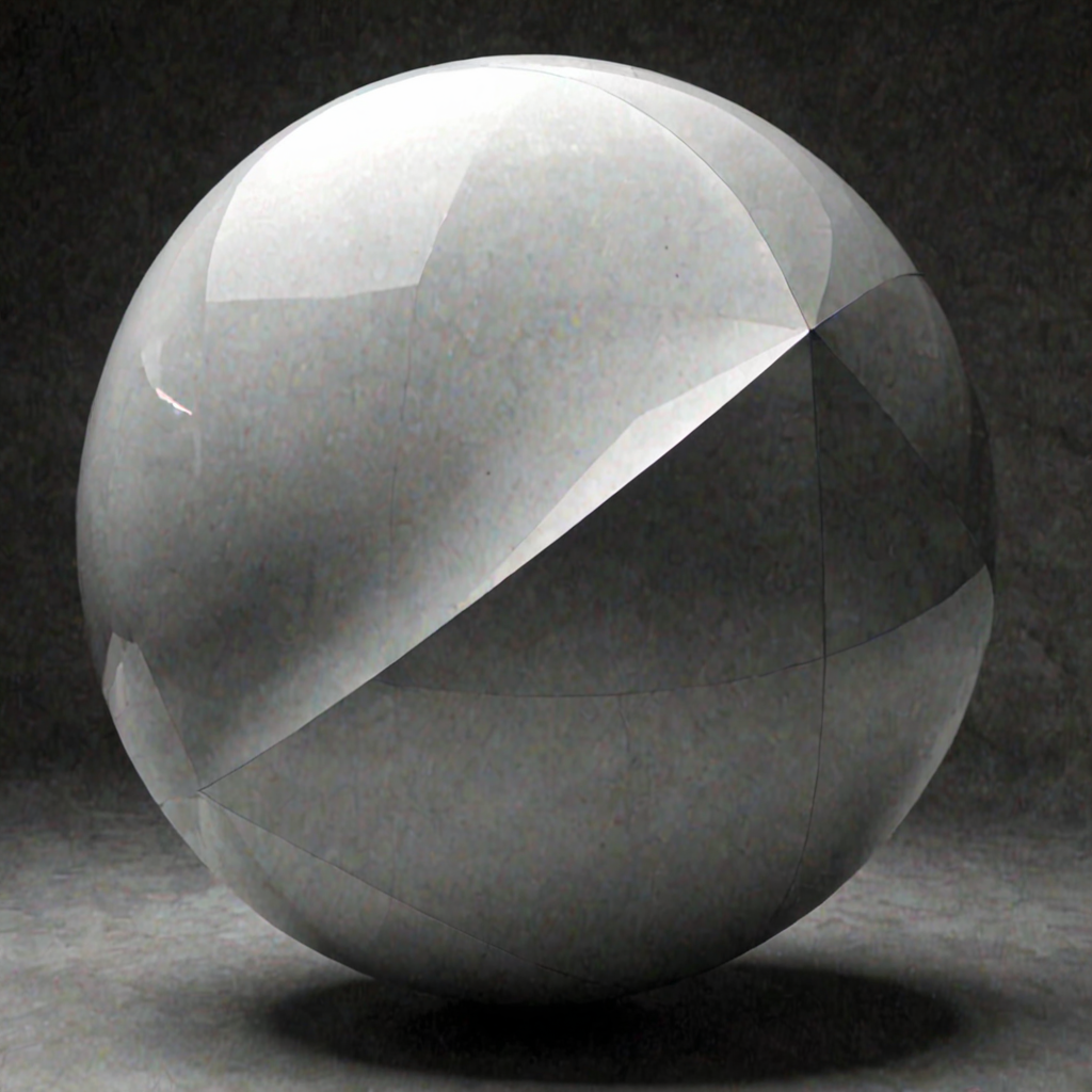 AI-generated surreal art for: The Acute Fear of Curvature