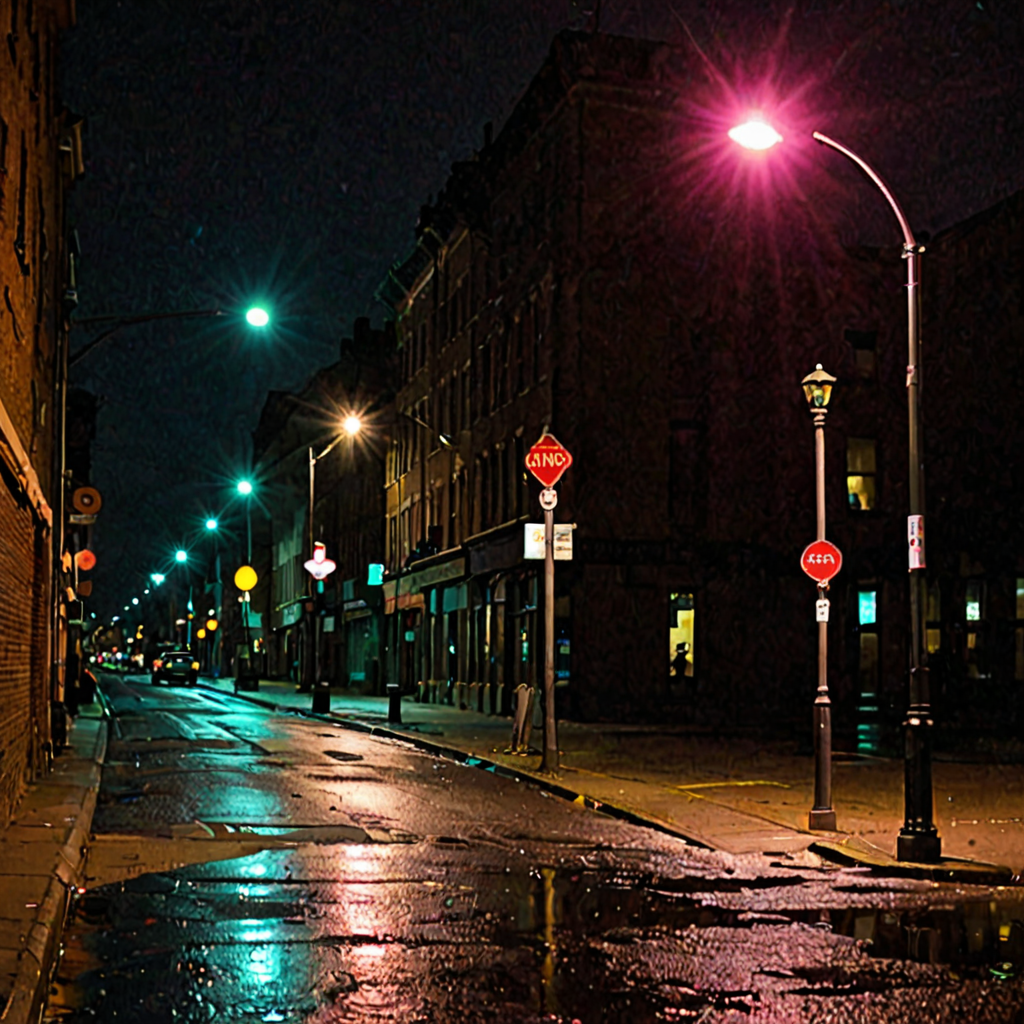 AI-generated surreal art for: Absence of Source Light