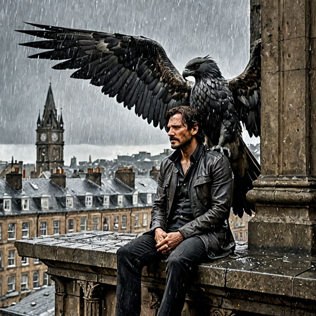 AI-generated surreal art for: The Coo-Curse of Saint Jude’s Flatch