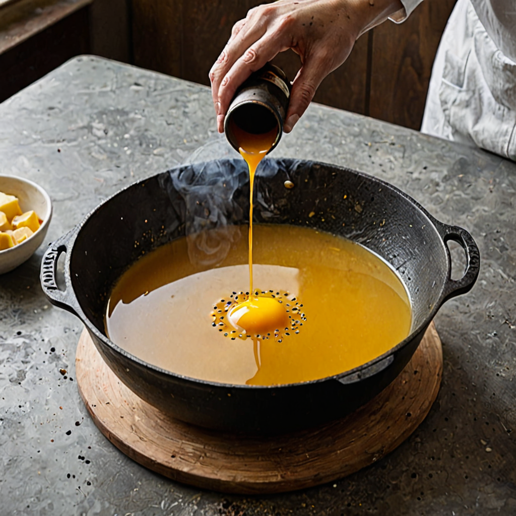 AI-generated surreal art for: The Proper Gastronomy of Yesterday