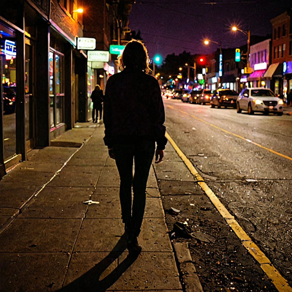 AI-generated surreal art for: The Geometry of Absence