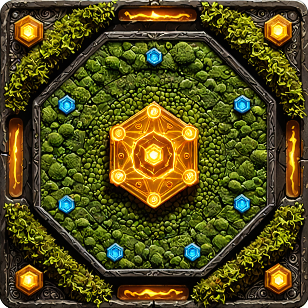AI-generated surreal art for: The Great Cycle of Whispering Tiles: A Guide to Cosmic Matching