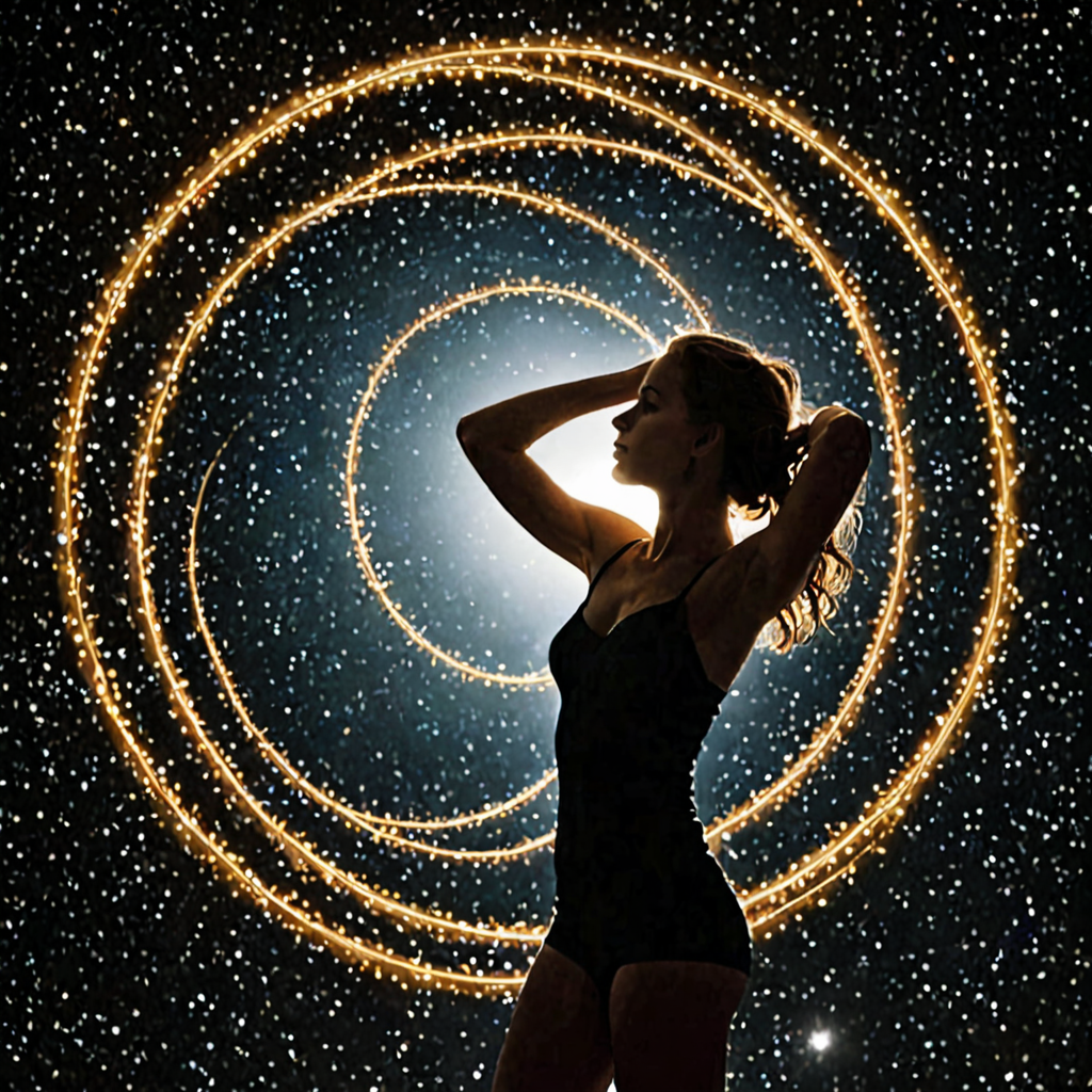 AI-generated surreal art for: The Event Horizon of Your Light