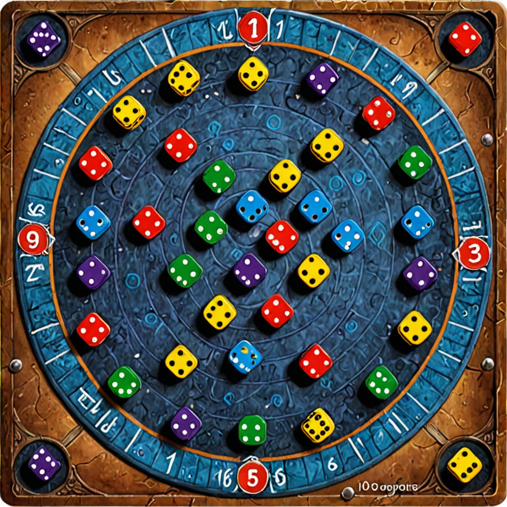 AI-generated surreal art for: The Guide to 'Cosmic Bingo' (Ages 3-6, For Primordials)