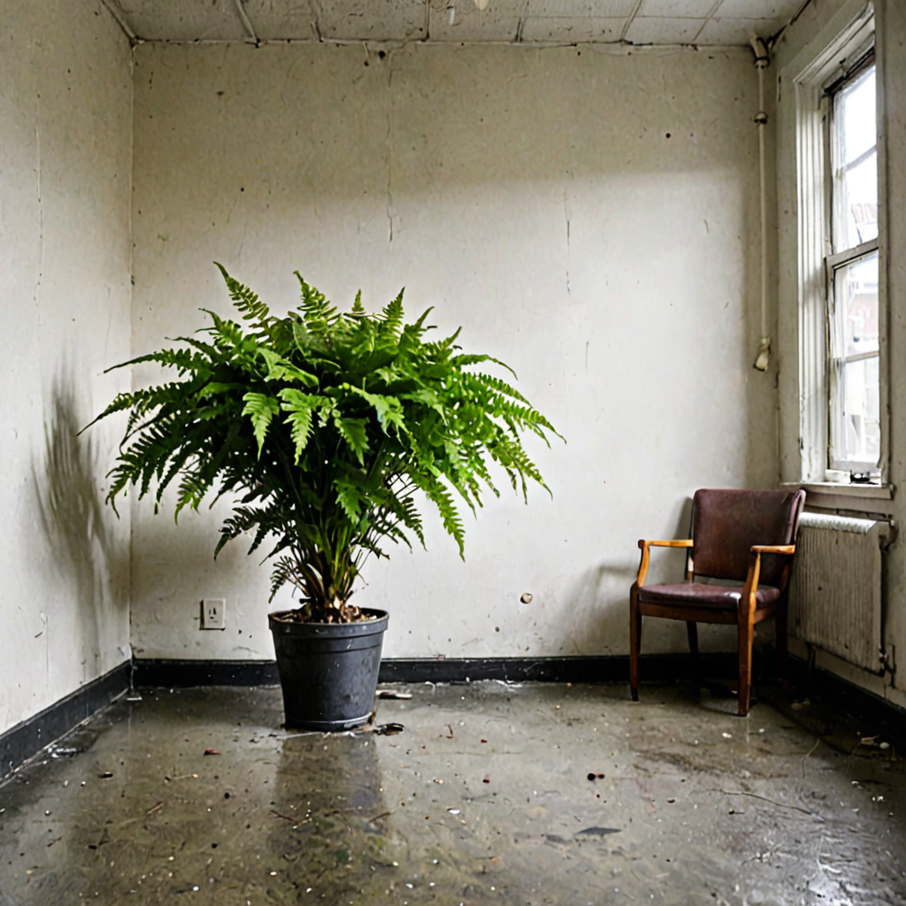 AI-generated surreal art for: Waiting Room Warning