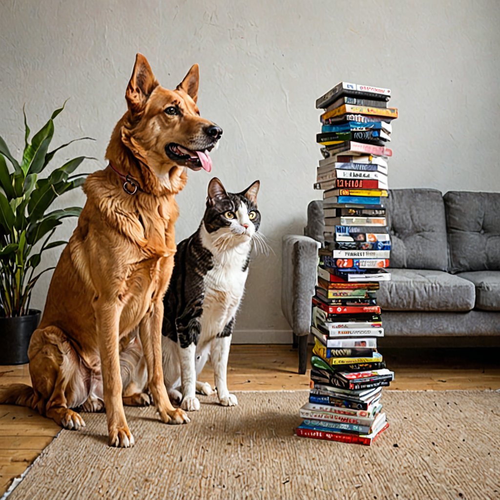 AI-generated surreal art for: The Index of Unmet Expectation: A Study in Canine Affectation