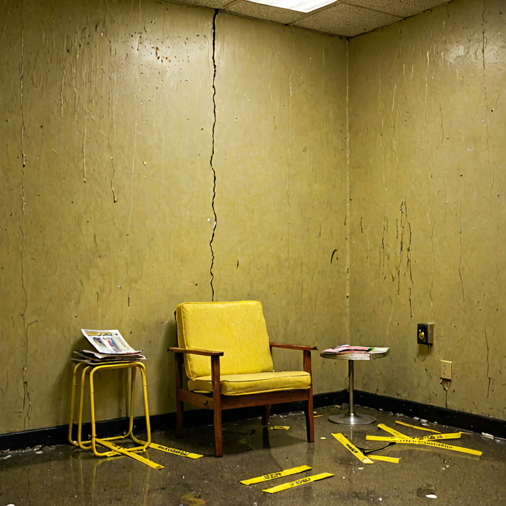 AI-generated surreal art for: Empty Space Beside The Chair
