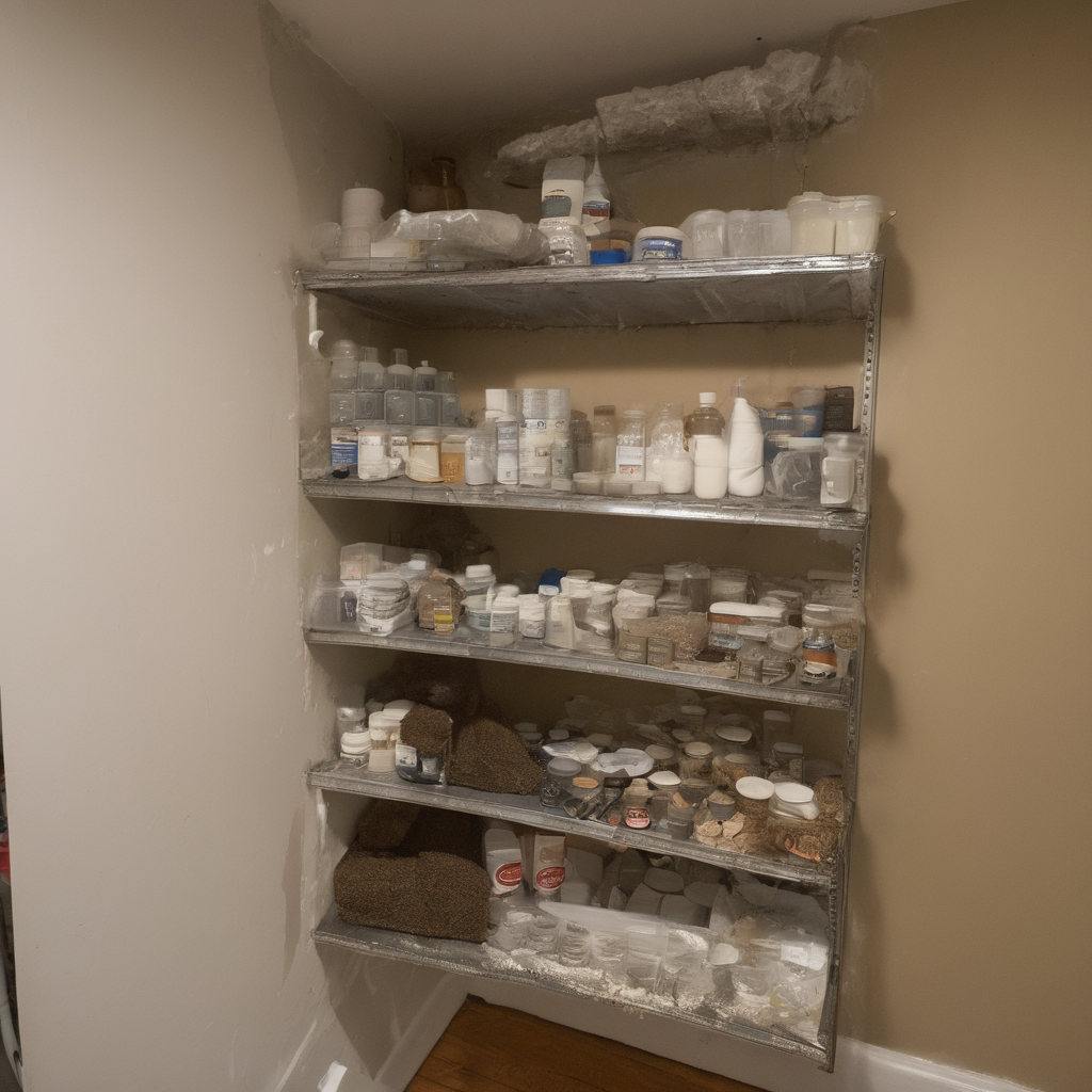 AI-generated surreal art for: Shelf Corner Inventory Tags