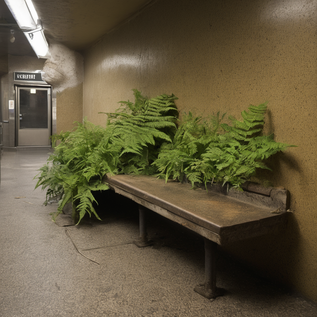 AI-generated surreal art for: Fern Care Instructions Found Here