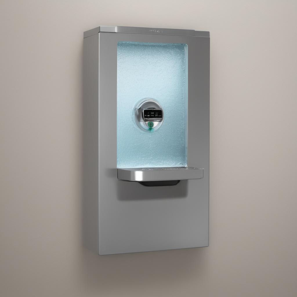 AI-generated surreal art for: Water Cooler Button Panel