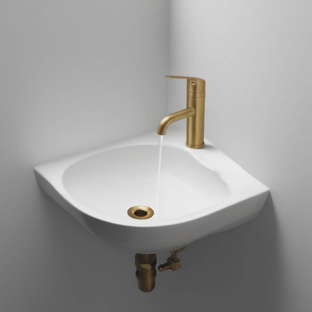 AI-generated surreal art for: Faucet Drip Corner Mark