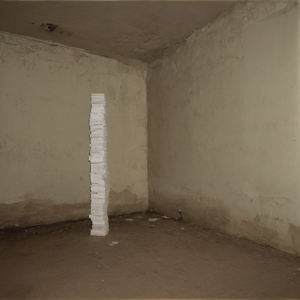 AI-generated surreal art for: Corner Stack Filing Error