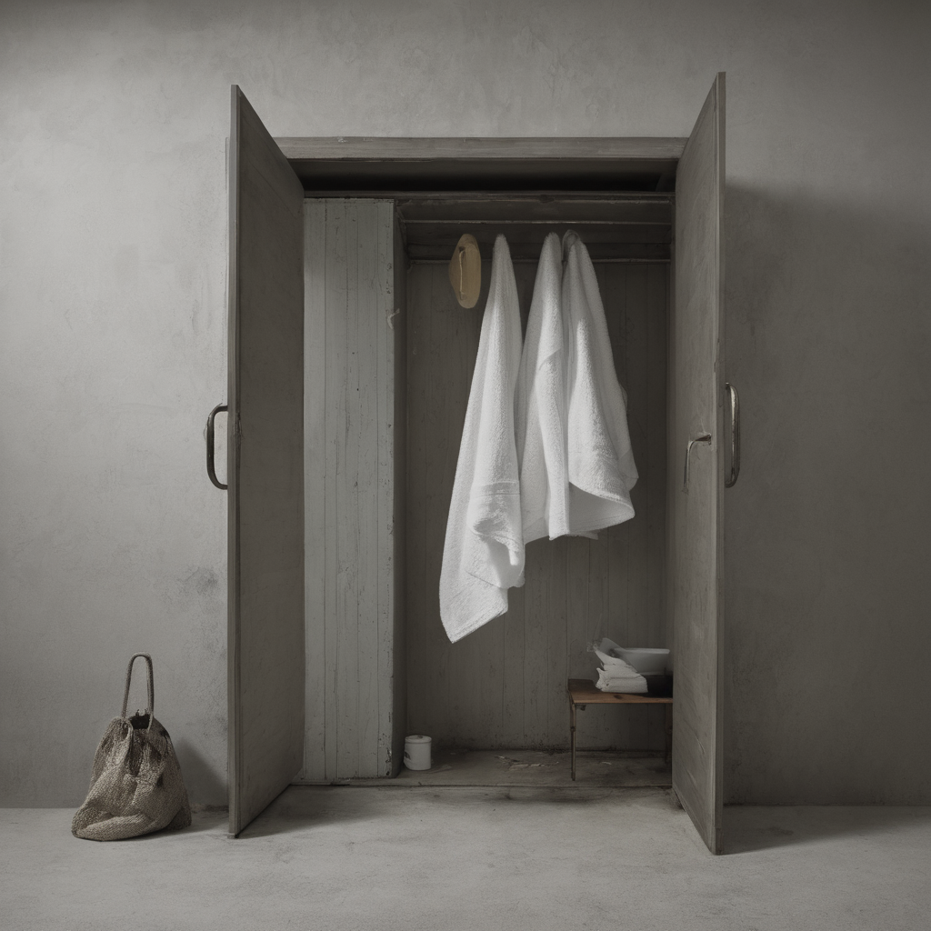 AI-generated surreal art for: Metal Hooks At Closing