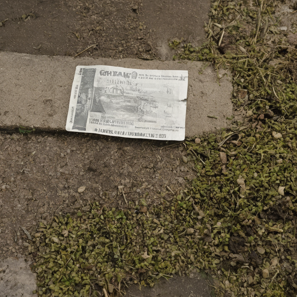 AI-generated surreal art for: Ticket Always Returns Damp