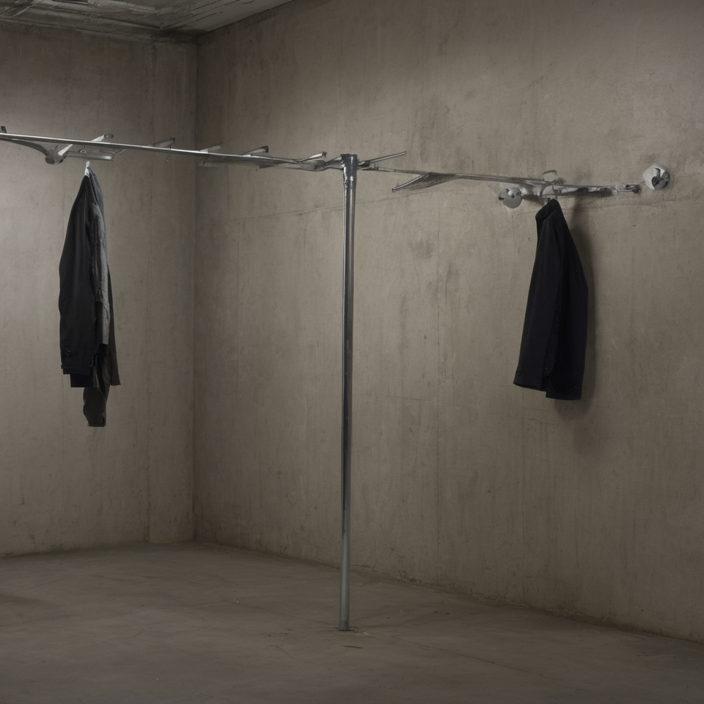 AI-generated surreal art for: The Central Empty Hanger