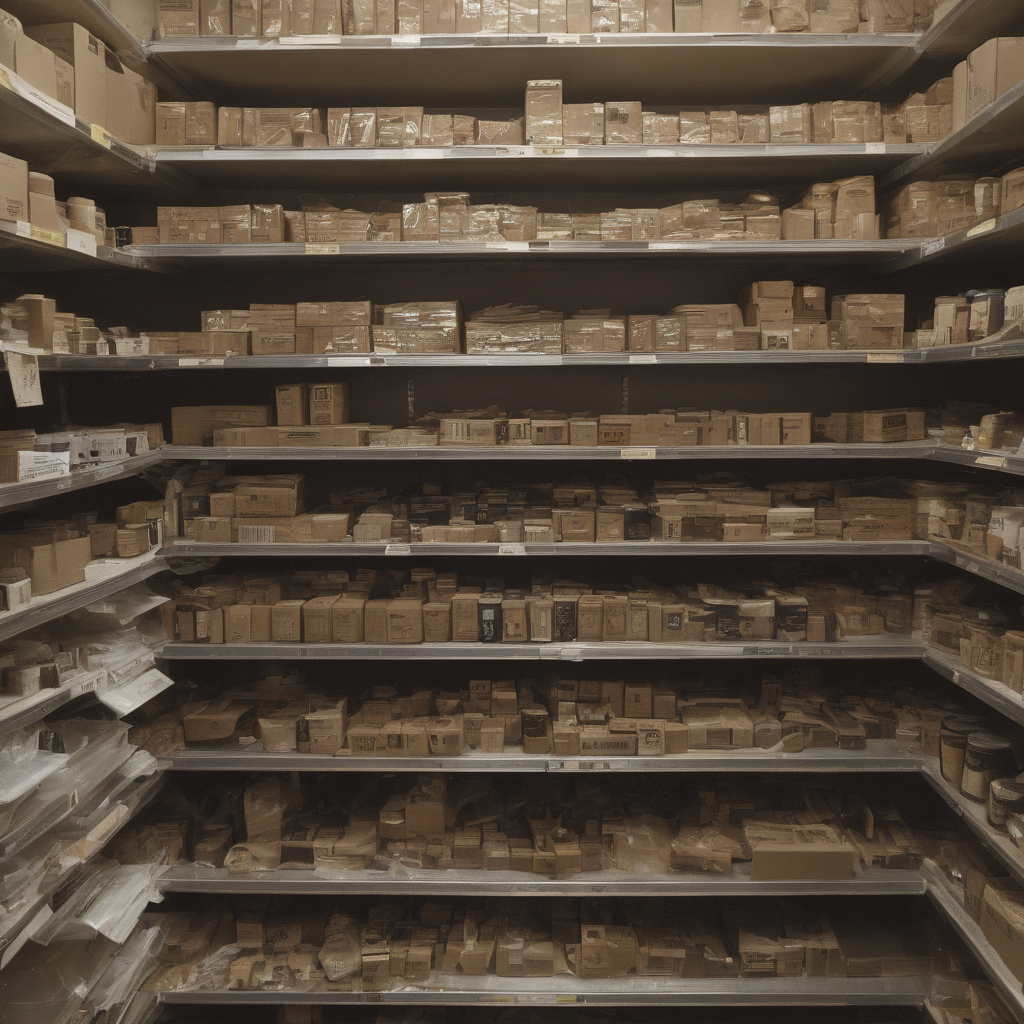 AI-generated surreal art for: Shelf Labels For Maintenance