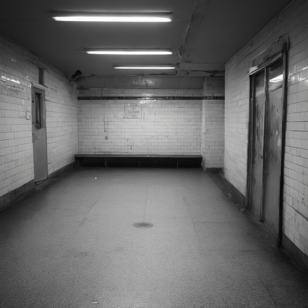 AI-generated surreal art for: Station Map Blank Spot