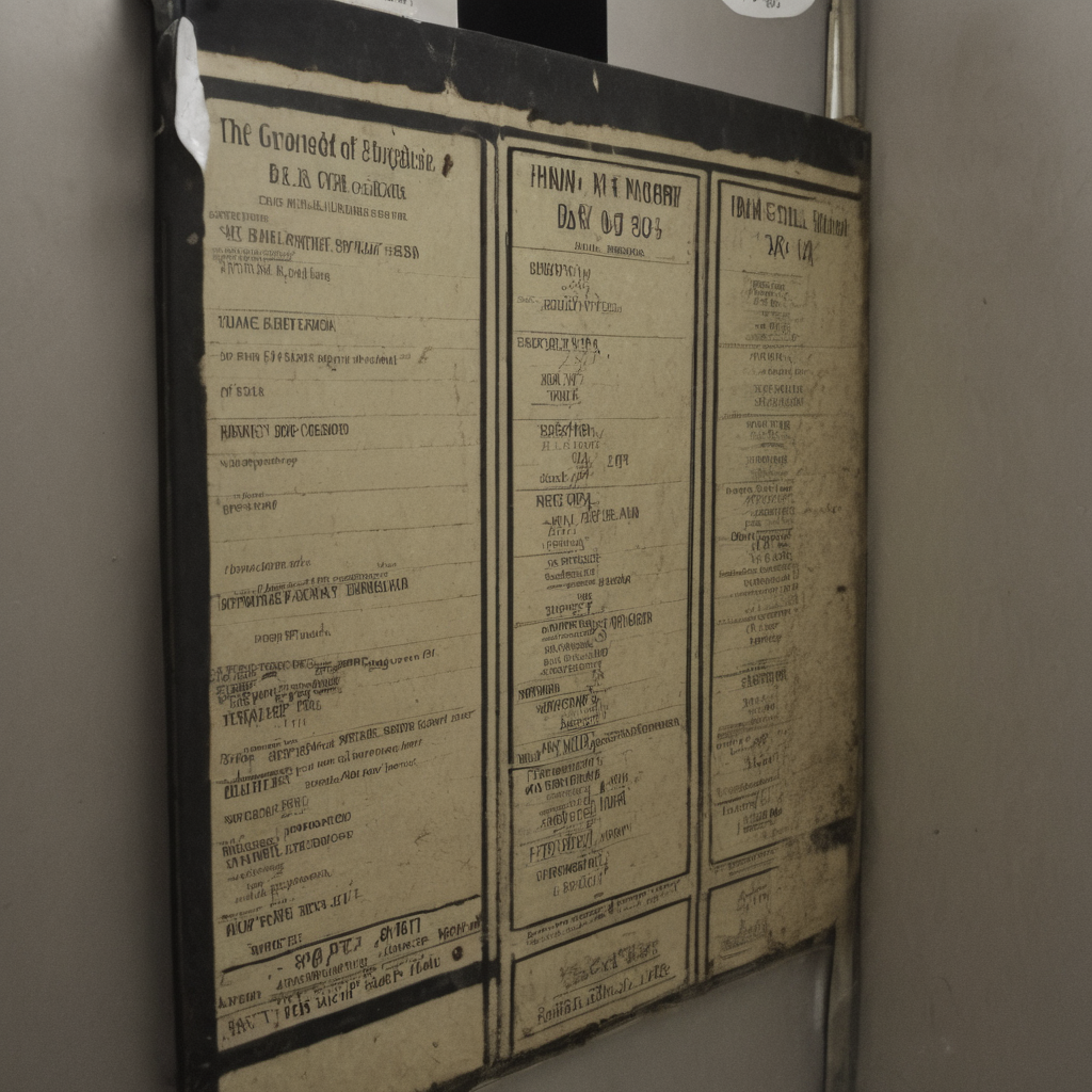 AI-generated surreal art for: The Station Schedule Settles