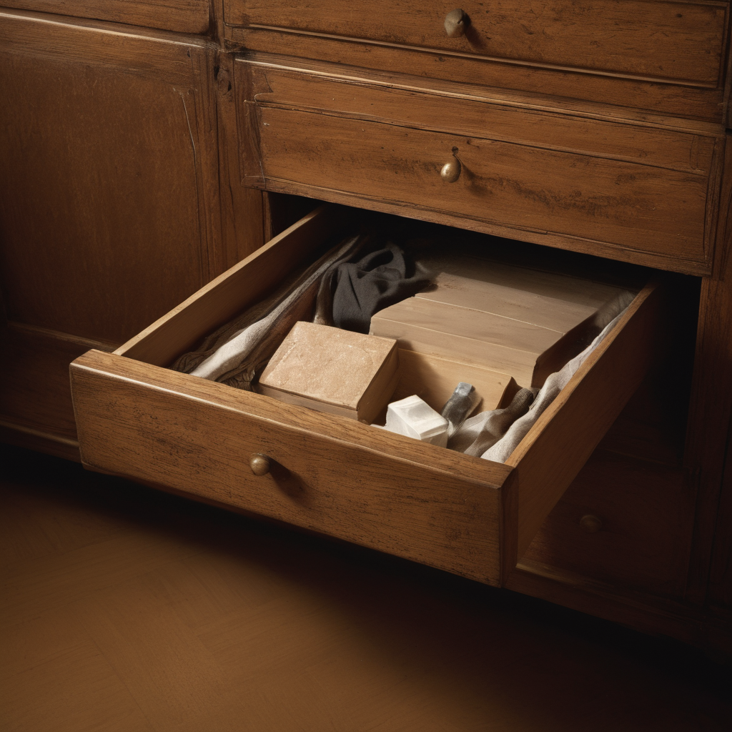 AI-generated surreal art for: The Drawer Holds Heat