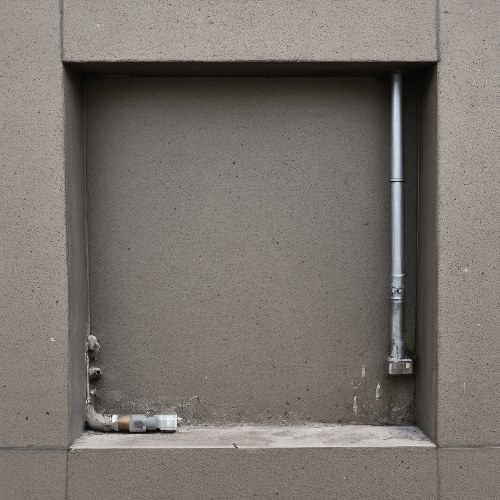 AI-generated surreal art for: Conduit fittings near panel