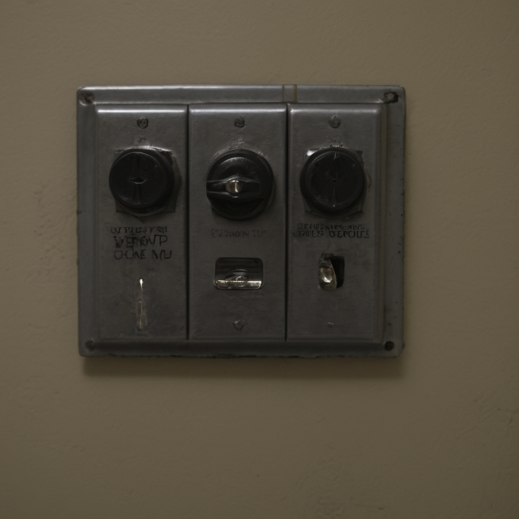 AI-generated surreal art for: Panel Switches After Midnight