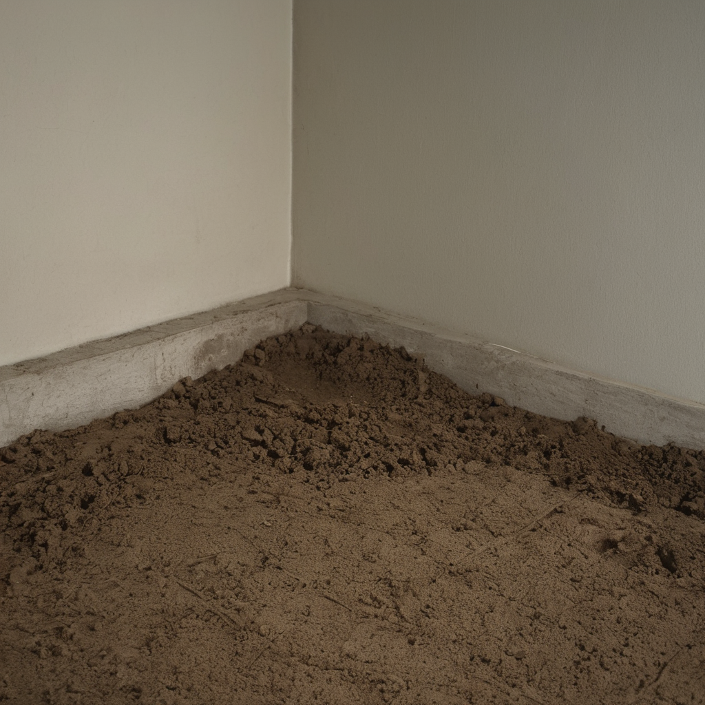 AI-generated surreal art for: Soil Meets Concrete Edge