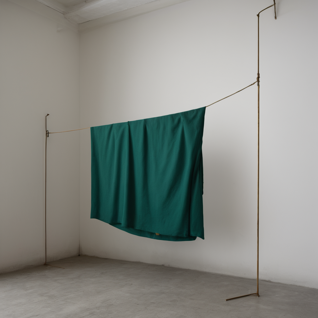 AI-generated surreal art for: Sheet Hanging Utility Corner