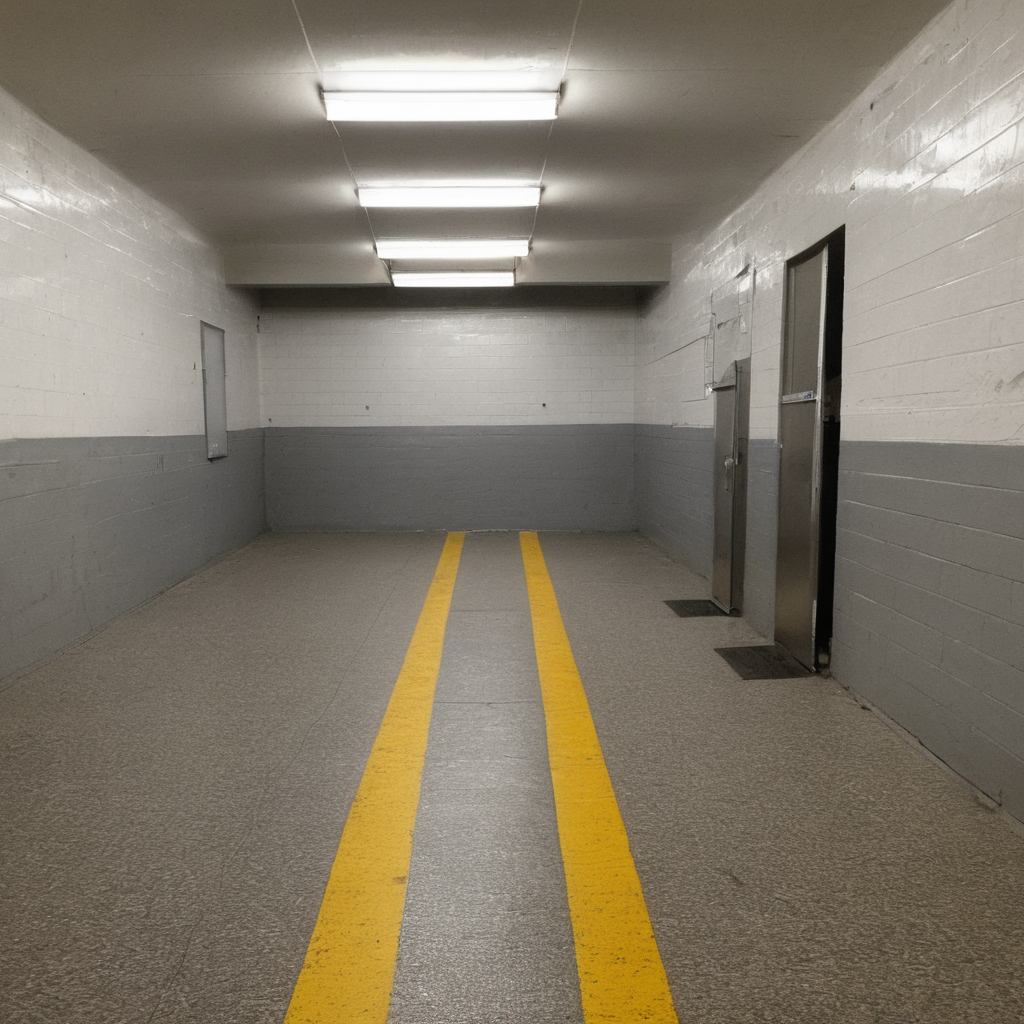 AI-generated surreal art for: Cart Blocked Near Turnstile