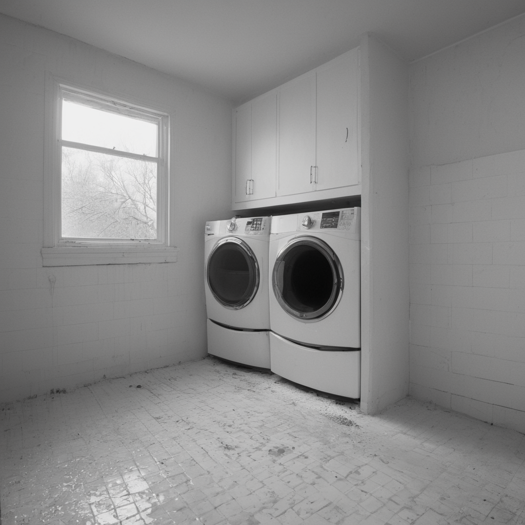 AI-generated surreal art for: Linens by the Dryer Lip