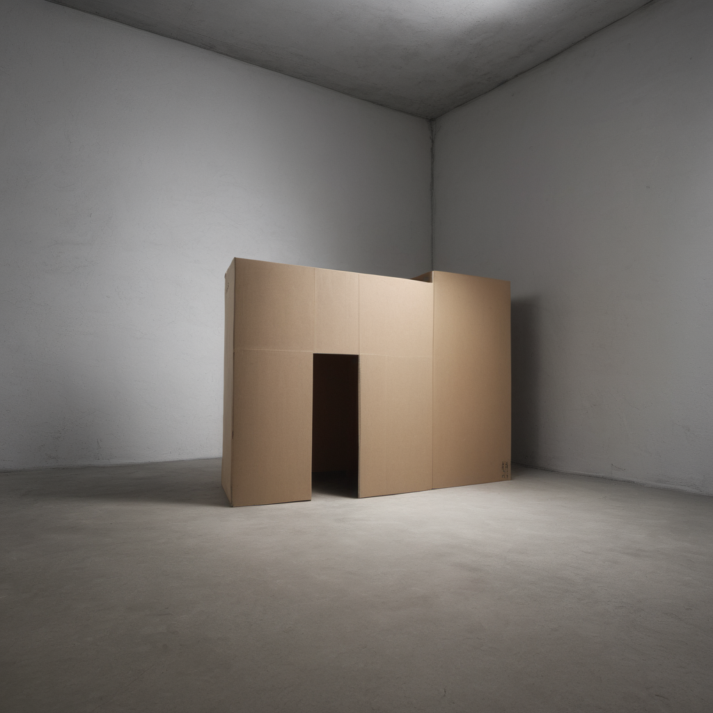 AI-generated surreal art for: Doorstop Under The Threshold