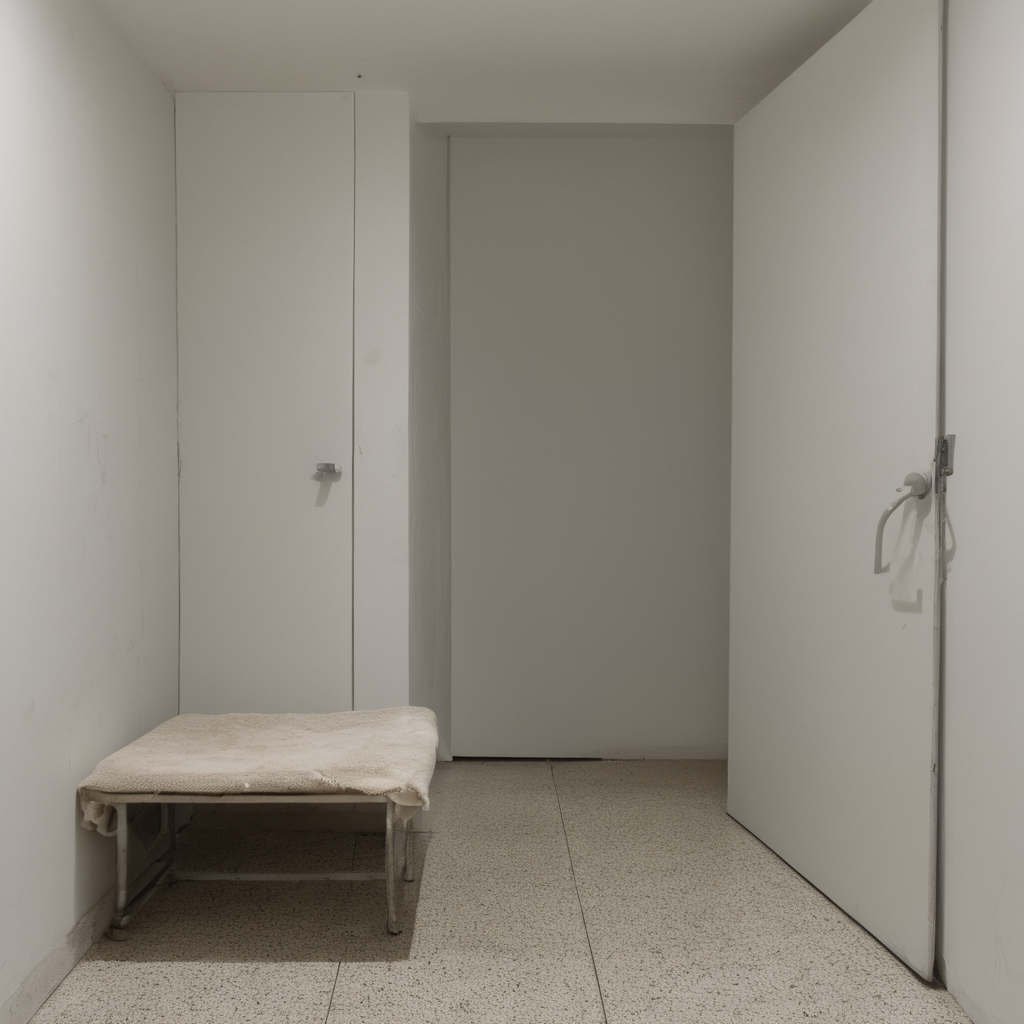 AI-generated surreal art for: Folding Towels Near Closing