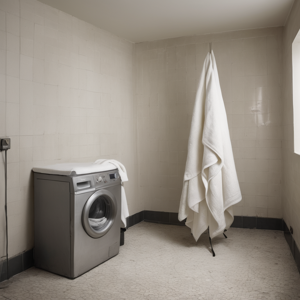 AI-generated surreal art for: Linen Arrangement After Cycle