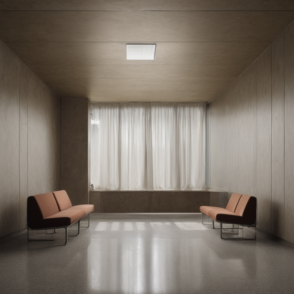 AI-generated surreal art for: Waiting Room Cycle Repeats