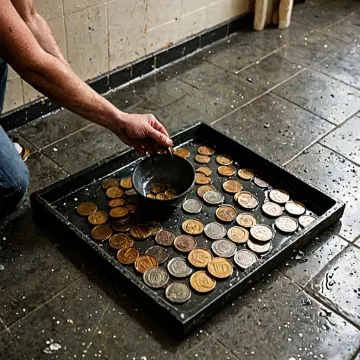 AI-generated art thumbnail for: Wet Tile Habit
