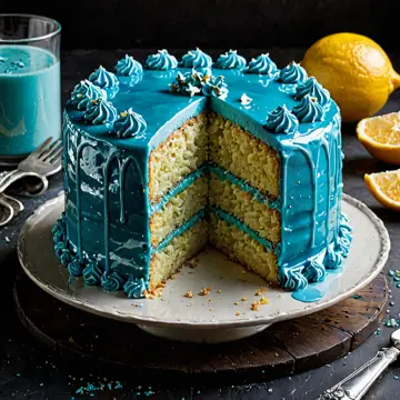AI-generated art thumbnail for: The Chrono-Azure Layer Cake