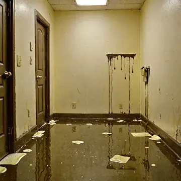 AI-generated art thumbnail for: Wet Paint Corner Detour