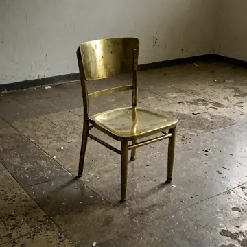 AI-generated art thumbnail for: Empty Seat Brass Plate