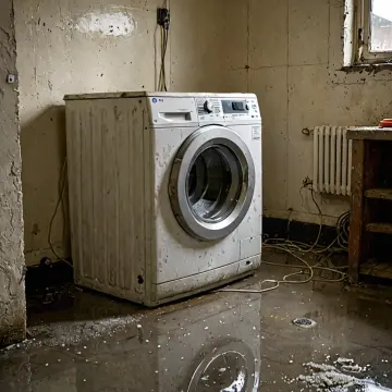 AI-generated art thumbnail for: Washing Machine Cycle Pause