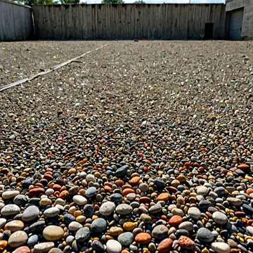 AI-generated art thumbnail for: Gravel Lines When Quiet Breaks