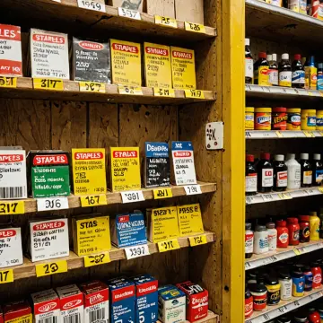 AI-generated art thumbnail for: Staples Organize The Shelf