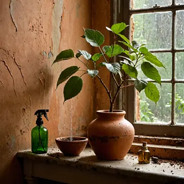 AI-generated art thumbnail for: Afternoon Mist on Terracotta