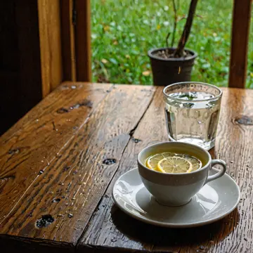 AI-generated art thumbnail for: Morning cup by the window