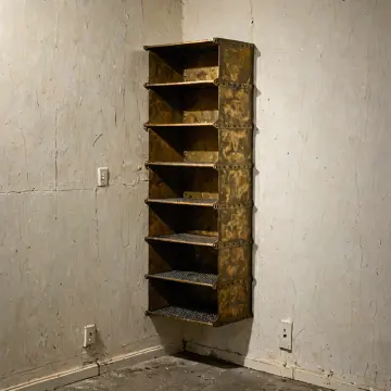AI-generated art thumbnail for: Corner shelf inventory count