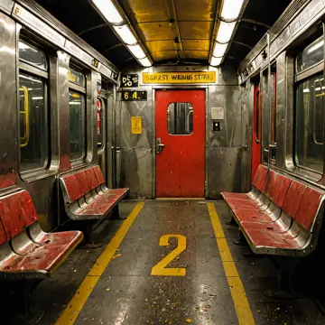 AI-generated art thumbnail for: Platform Seat Number Four