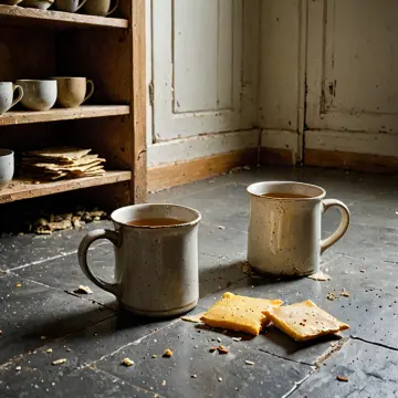 AI-generated art thumbnail for: Mugs in the Corner