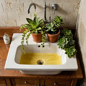 AI-generated art thumbnail for: Basement Sink Mid-Morning Drip