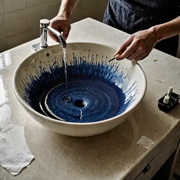 AI-generated art thumbnail for: Ink on Wet Porcelain