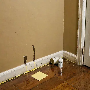 AI-generated art thumbnail for: Corner paint still wet