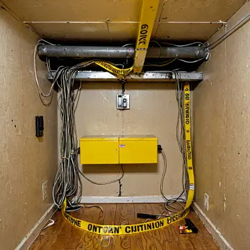 AI-generated art thumbnail for: Junction boxes in the hall